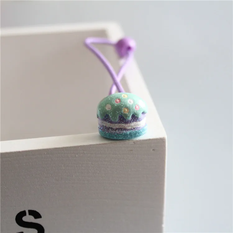 Детские резинки для волос милые эластичные Завязки с рисунком мороженого