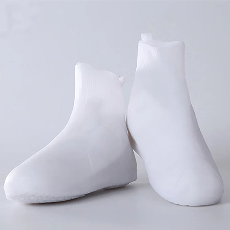 TPE Shoe Covers Reusable Waterproof Shoe Cover Accessories for Shoes Non Slip Light Weight Cycling Waterproof Shoe Covers