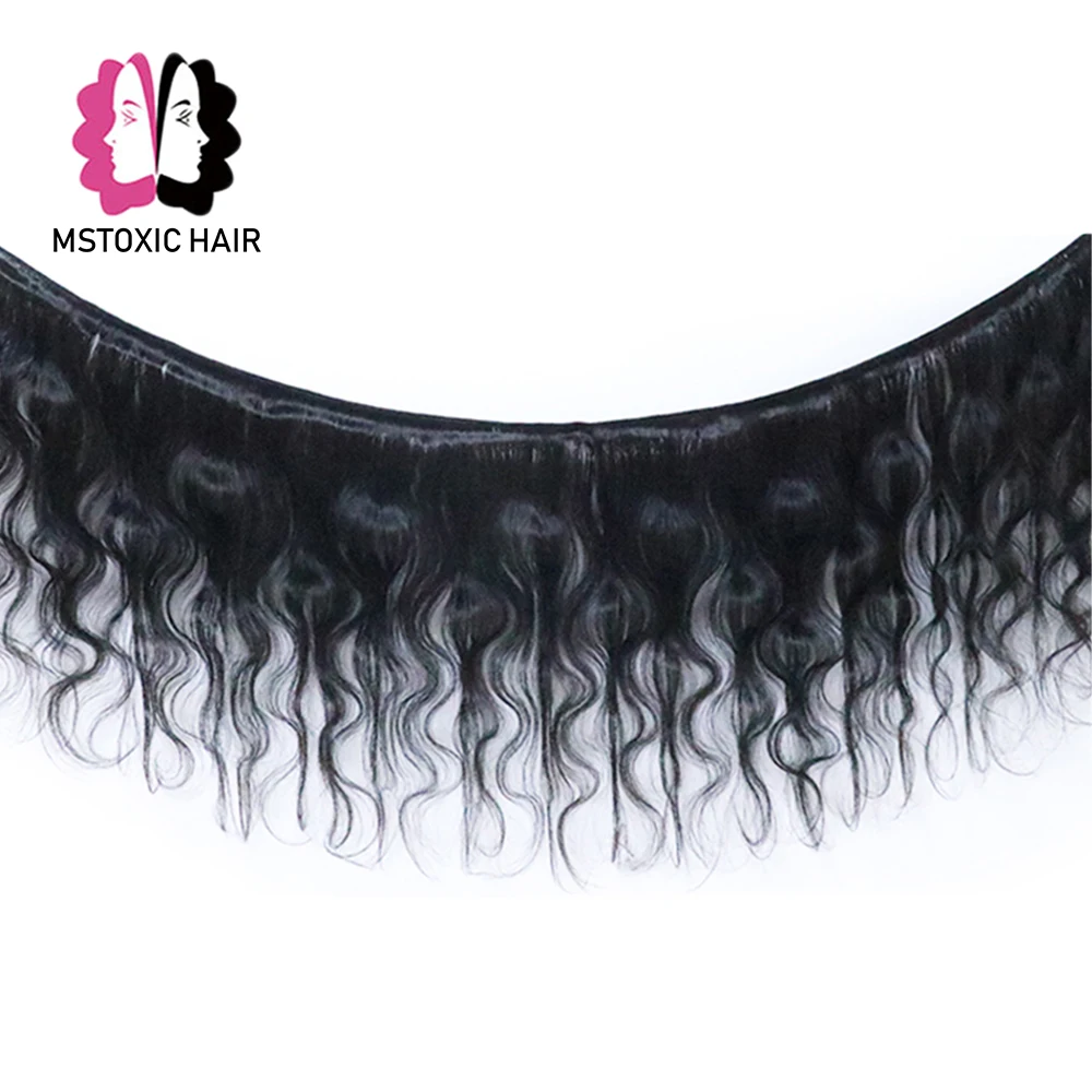 Mstoxic Body Wave Bundles With Closure 30inch - 40inch Brazilian Hair Remy Human | Шиньоны и парики