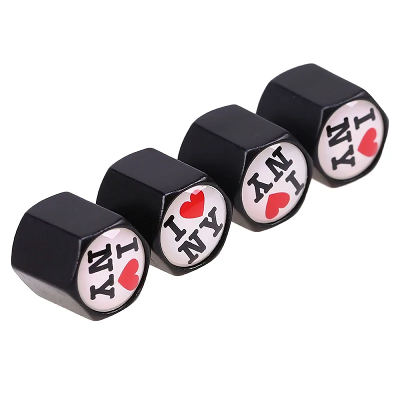 Защитные колпачки для автомобильных шин posbay черные из нержавеющей стали защиты