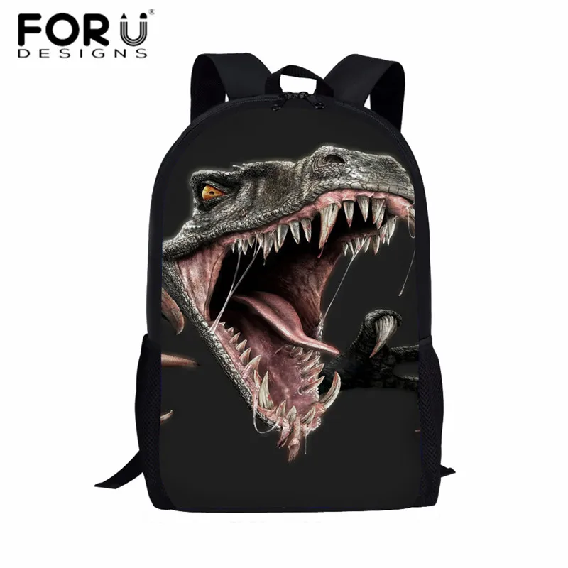 Z5037C FORUDESIGNS Jurassic World детские школьные ранцы для мальчиков T-rex рюкзак в виде динозавра первичные Детские рюкзаки детская сумка на подарок Mochilas - Цвет: Z5037C