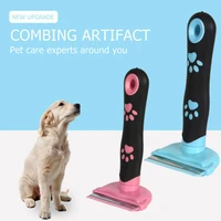 hair removal comb for pet dog cats combs brushes long hair combing to prevent knotting floating hair combs pets grooming brushes