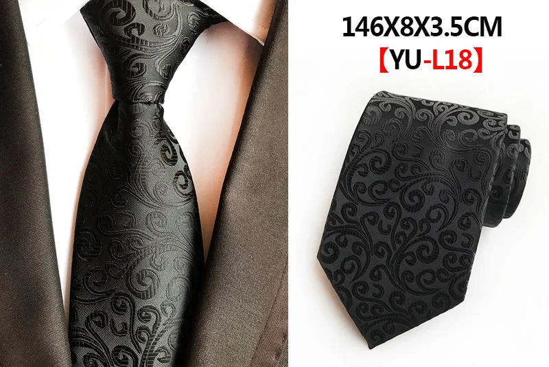 20 стилей Формальные Галстуки бизнес Свадебные Классические мужские галстуки