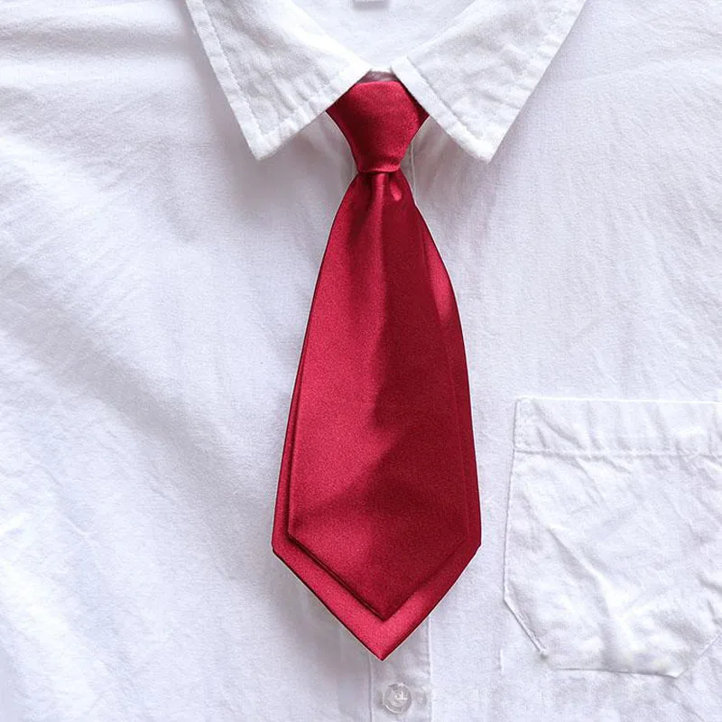 Галстук бабочка ручной работы Одноцветный двухслойный Женский и детский