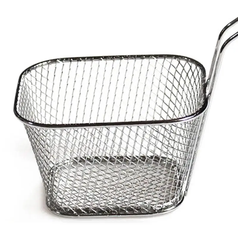 Мини корзина для жарки сетка фритюрницы кухонная готовки шеф повара дуршлаг