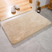 bathroom super thick fluff fiber bath mat shower room rugs mats chenille bathroom floor mat toilet absorbent entrance door mat