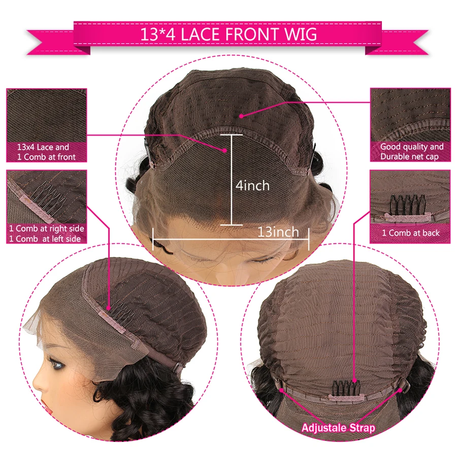 

SiNuo Long Straight Loose Wave Wigs 133 Synthetic Lace Front Perruques For Black Women Natural Free Part Hair Cosplay Wear