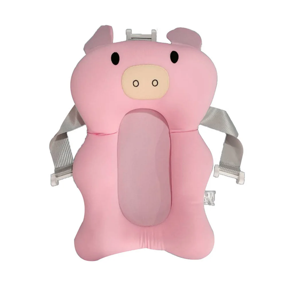 

Newborn Kids Foldable Safety Anti Slip Air Cushion Universal Mat Bath Soft Shower Bed Support Suspended Baby Tub Pad