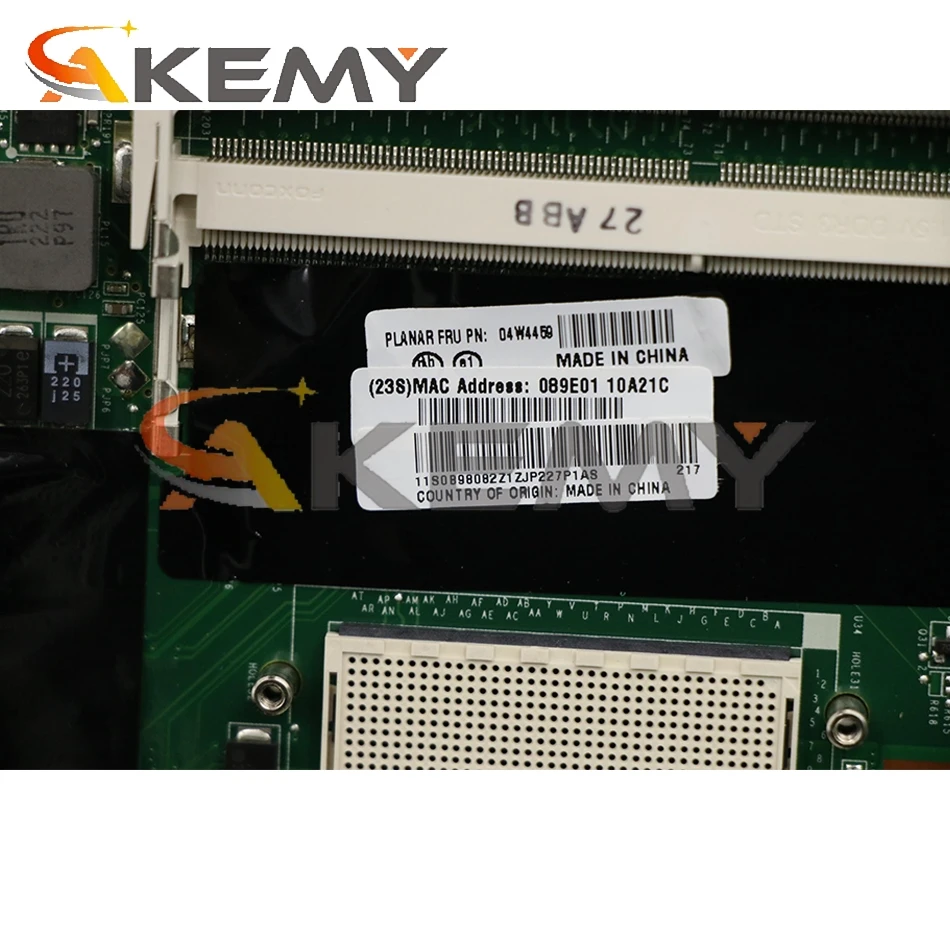 for ibm lenovo thinkpad edge 15 e50 laptop motherboard dagc6amb8h0 fru 04w4459 hm55 ddr3 free cpu has been 100 tested free global shipping