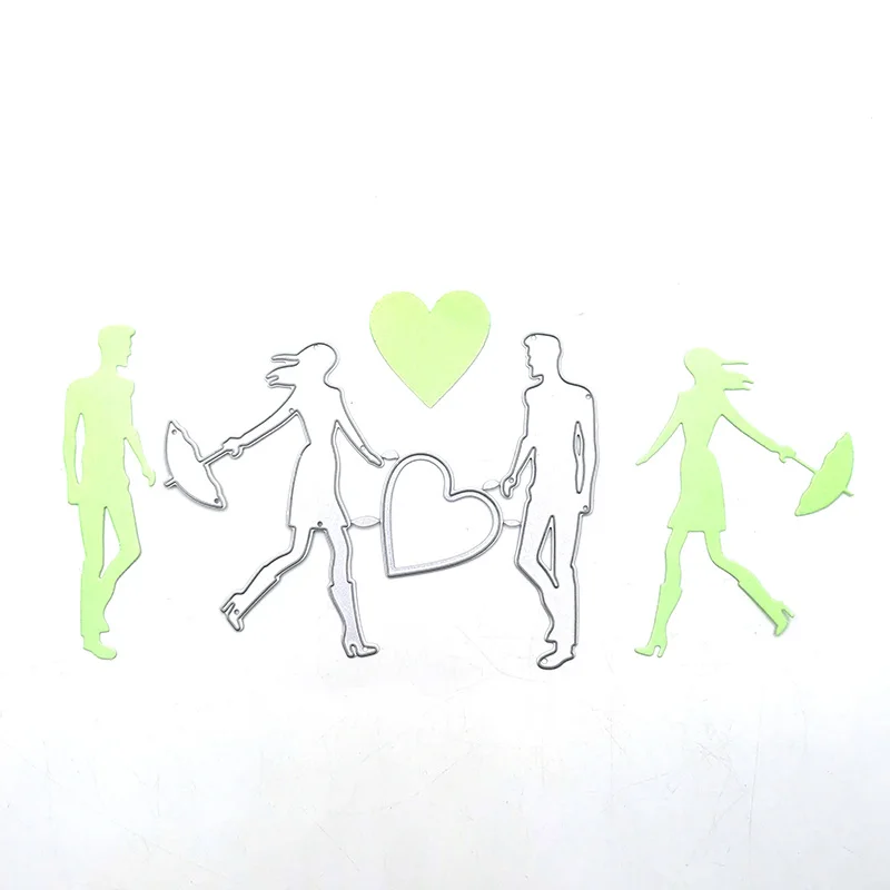 Julyarts двойной держатель зонтика для скрапбукинга Вырубные штампы 2020 Трафаретный Скрапбукинг Фотоальбом картонная бумага тиснение Craf