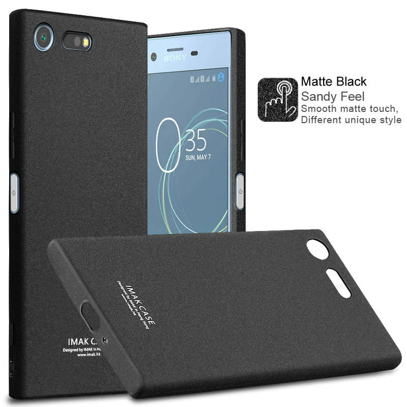 IMAK Surrounded Protection Case for Sony Xperia 10 Plus XZ3 XZ XZ2 Premium Soft TPU Cover G8141 G8142 Full Matte |