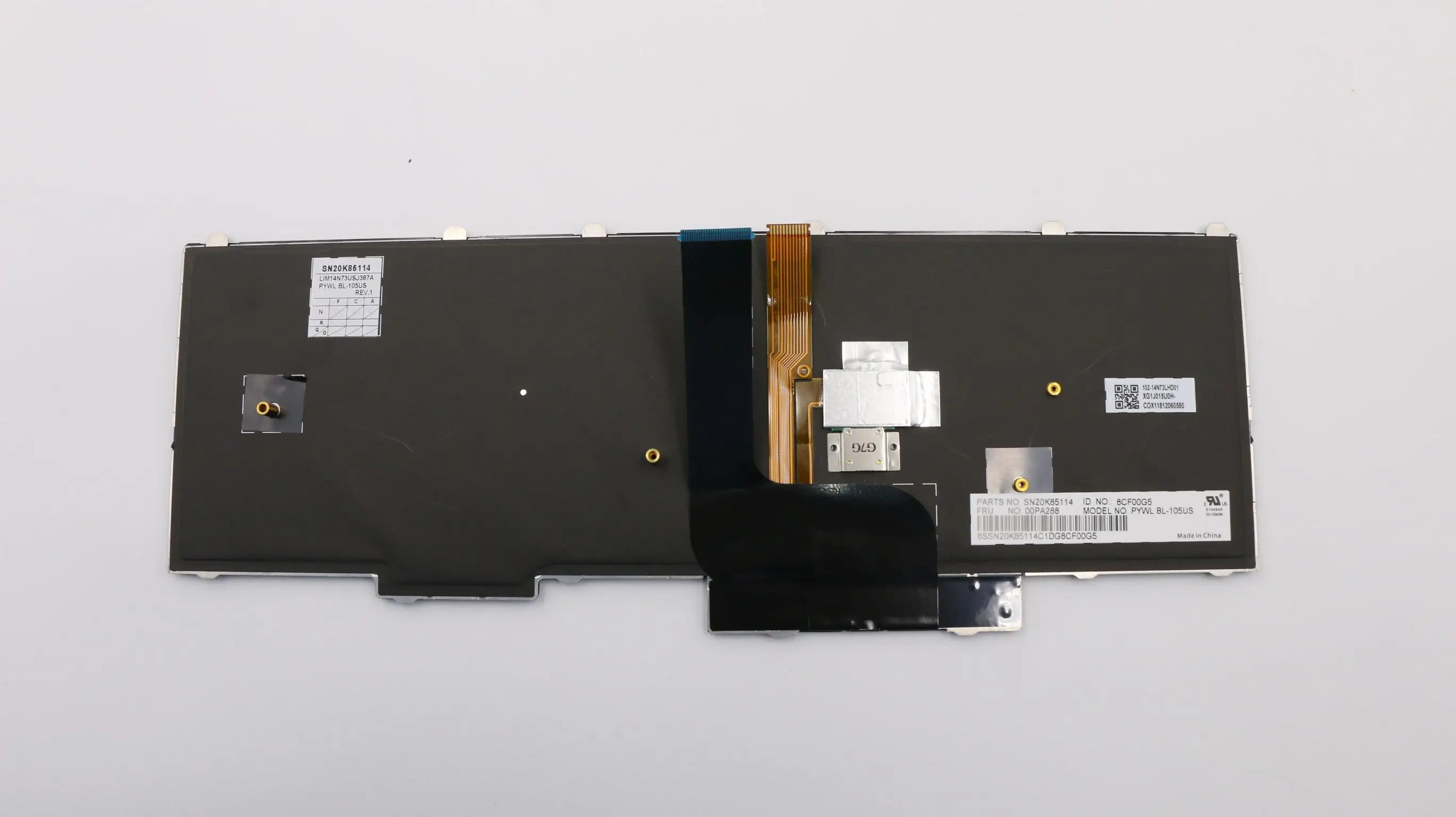 Для ноутбука Thinkpad P50 P70 американская английская клавиатура с подсветкой. FRU: 00PA288