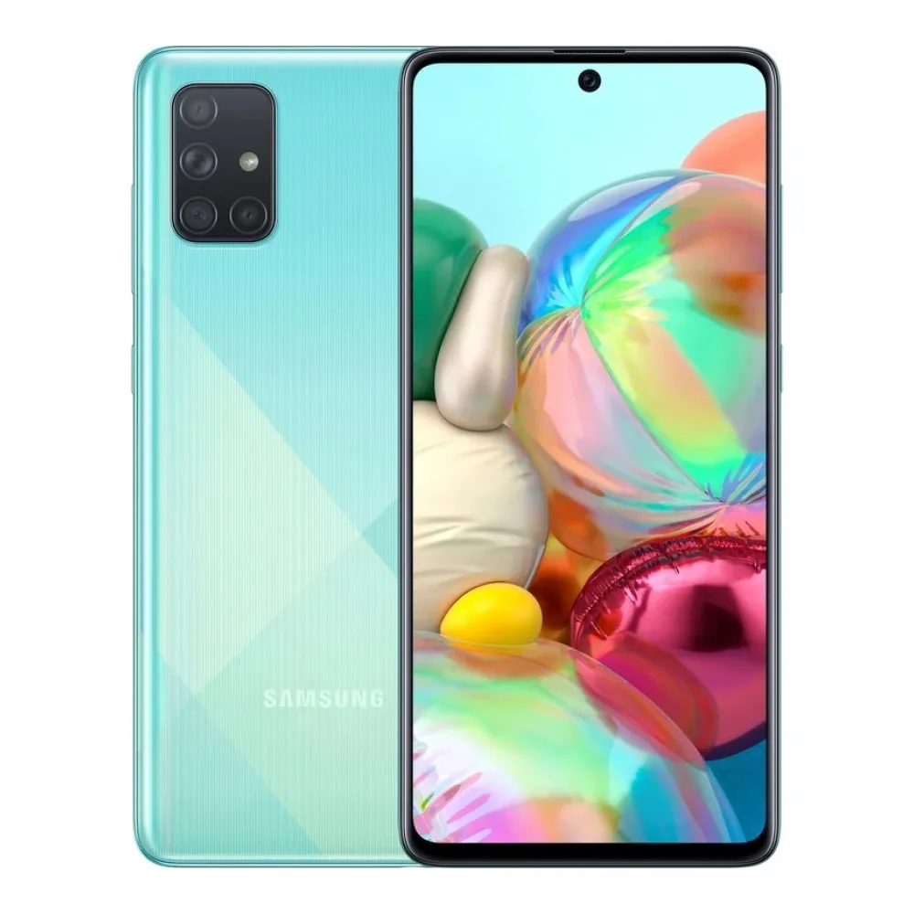 Смартфон Samsung Galaxy A71 6/128GB Blue (SM A715F) \ Black A715F)|Смартфоны| |