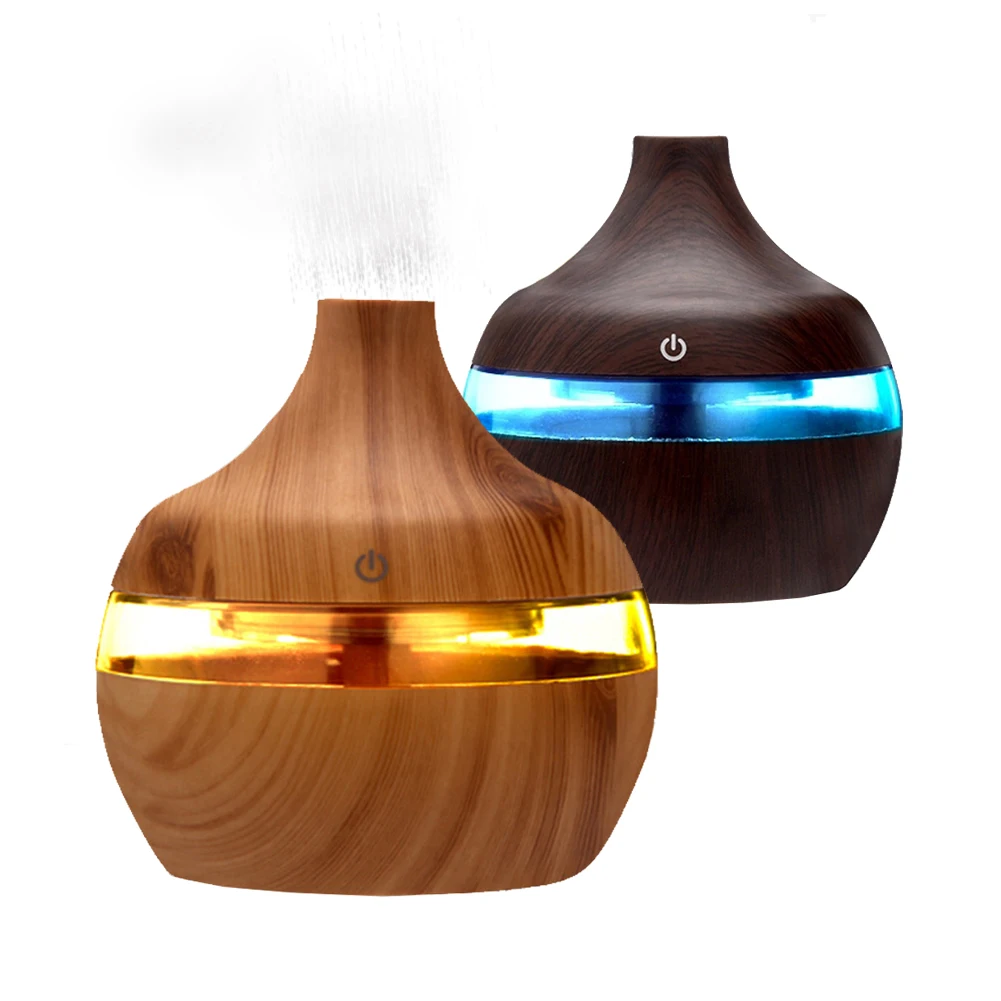 

Electric Aroma Diffuser Air Humidifier Usb Mist Maker Essential Oil Diffuser Fogger LED Lamp 300ML