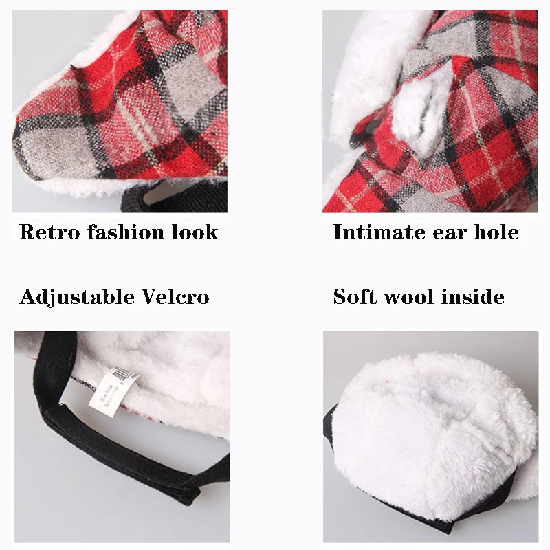 Smartpet Теплый Собака Кот шлем летчика забавные Косплэй Новогодний для домашних