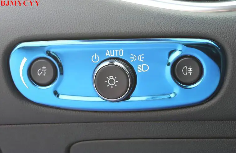 BJMYCYY Car styling Decorative frame for automobile headlights For Chevrolet Malibu | Interior Mouldings