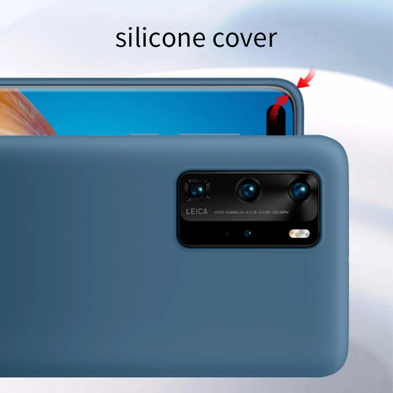 Чехол-накладка для Huawei P40 Pro P30 силиконовый противоударный | Мобильные телефоны и