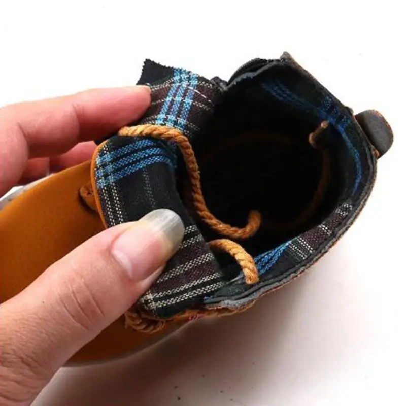 Модные детские ботильоны осенне зимняя обувь для мальчиков и девочек