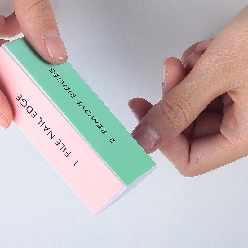 

4 способа на 4 стороны для шлифовки и полировки, буферный губчатый блок, профессиональный уход за ногтями, аксессуары для педикюра Nail Tool