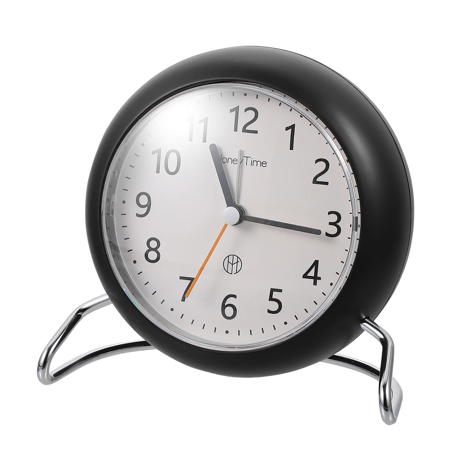 Бесшумные Настольные часы-будильник в простом стиле с ночным светильник ением |