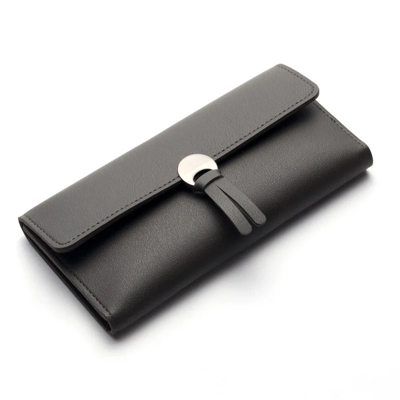 Женский кошелек 2020 кожаный длинный удобный для кредитных карт кошелька монет