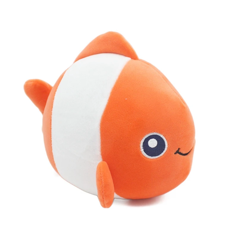 1 шт. милые рыбки-крабы морские животные плюшевые игрушки хлопковая плюшевая
