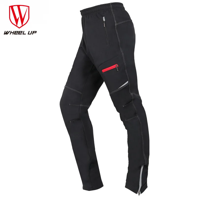 

MTB Pants Fleece Keep Warm Winter Cycling Pants Men Windproof Downhill Pants MTB Trousers Riding Waterproof Quick Dry
