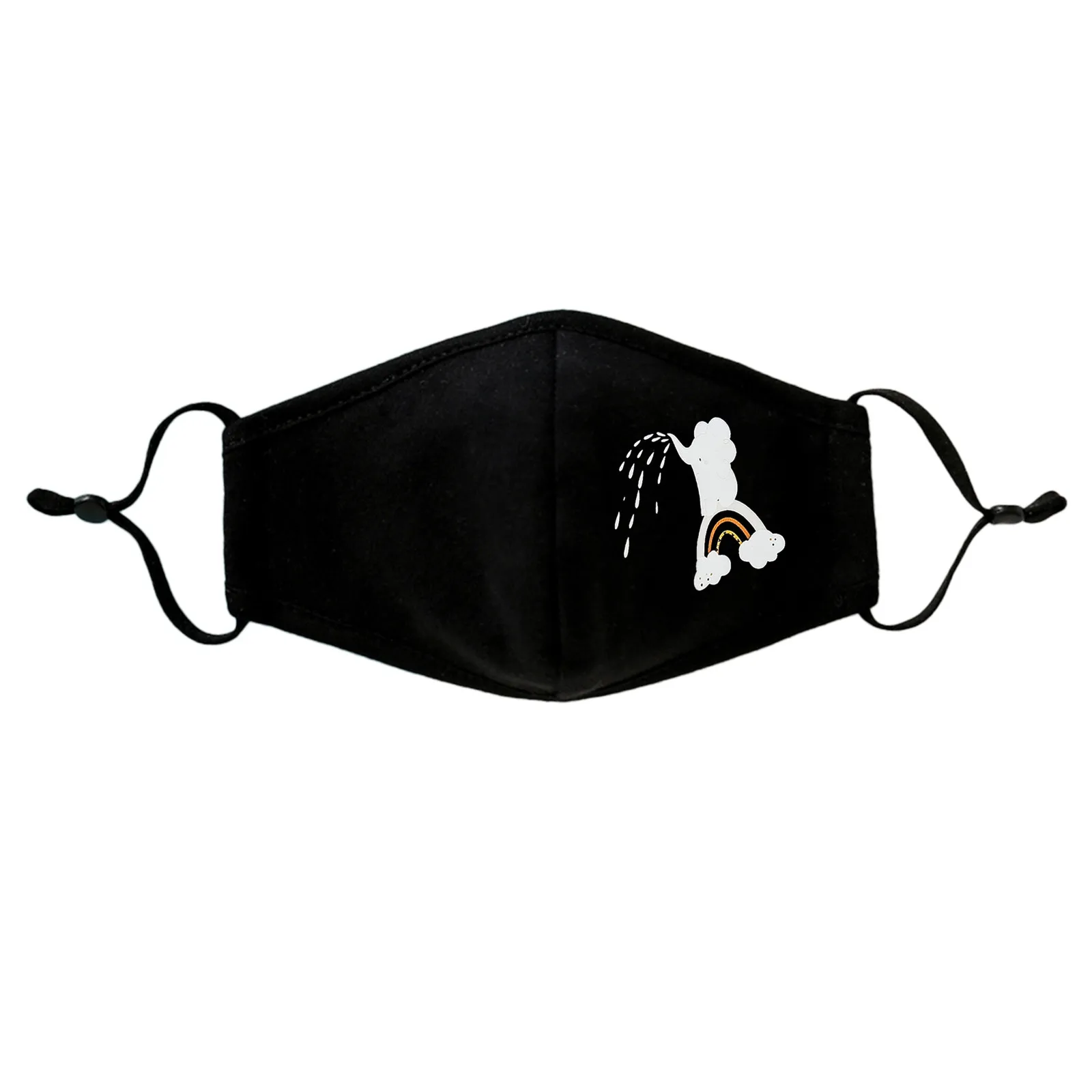 

1pc Kids' Baby Cartoon Mask Washable Reusable Pollution Cover Face Masks Windproof Warm Masque En Tissu Lavable Mascarilla Nia