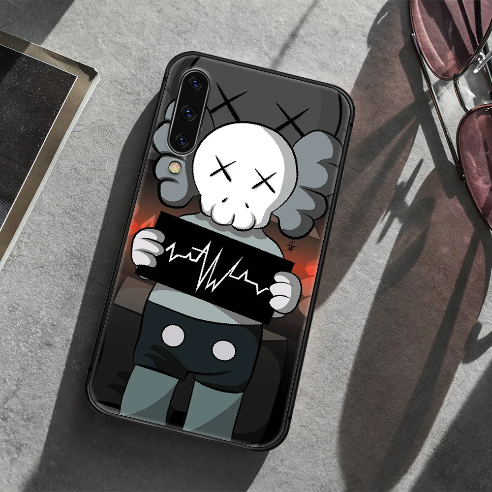 

trend brand kaw painting Phone Case Cover For Samsung Galaxy A10 A11 A20 E A21 A30 A40 A41 A50 A51 A70 A71 A81 S 4G 5G black