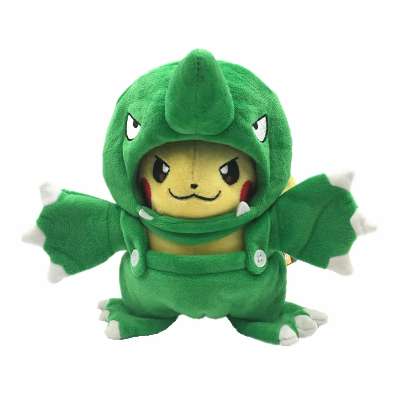 Японское аниме PIKACHU Косплей Snorlax Hydreigon Charizard 20 см Мультяшные плюшевые игрушки