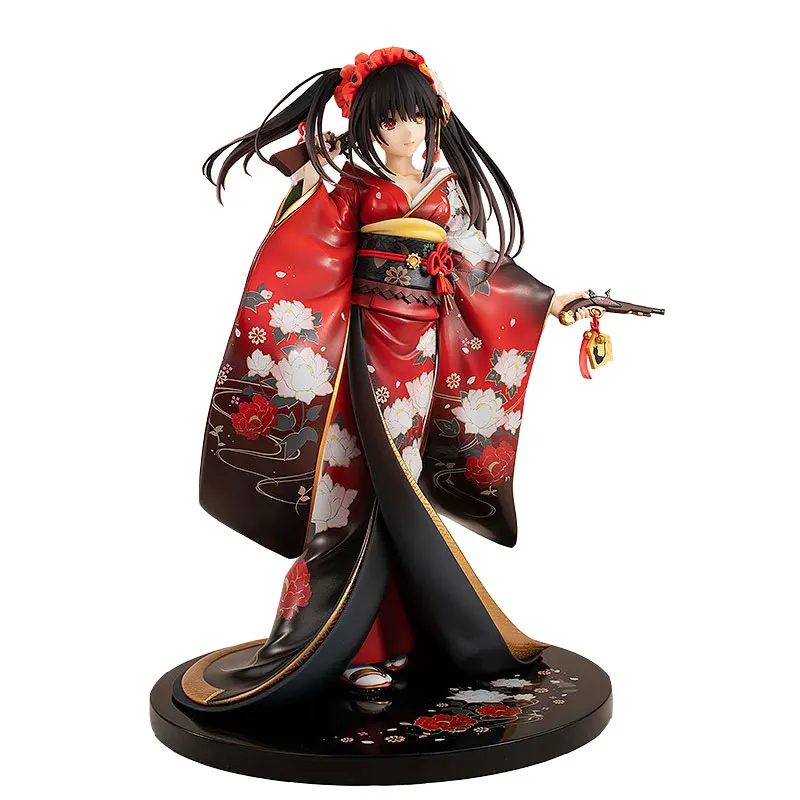 

Date A Live Tokisaki Kurumi Kimono 23cm Anime Figure PVC Action Figure Statue Model Collectible Toy Doll Gifts