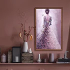 Рукоделие, Набор для вышивки крестиком сделай сам с изображением свадебной девушки, Набор для вышивки крестиком, полная вышивка, Набор для вышивки крестиком