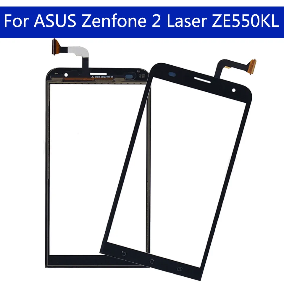 Сенсорный экран для ASUS Zenfone 2 Laser ZE550KL дигитайзер сенсорного экрана стеклянная