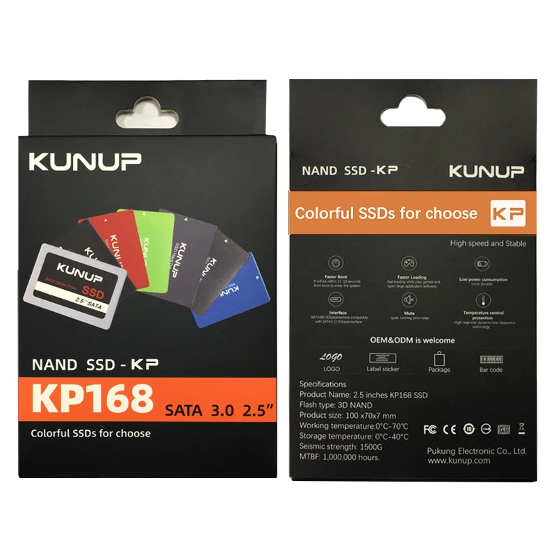 Высокоскоростной твердотельный накопитель kunup SSD HD 360 гб 480 ГБ 960 ТБ 60 Гб 120 180
