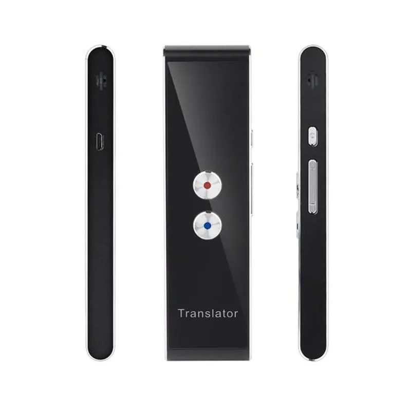 Многоязычный портативный Smart Voice T8 переводчик двусторонний в режиме реального времени перевод 40+ для людей