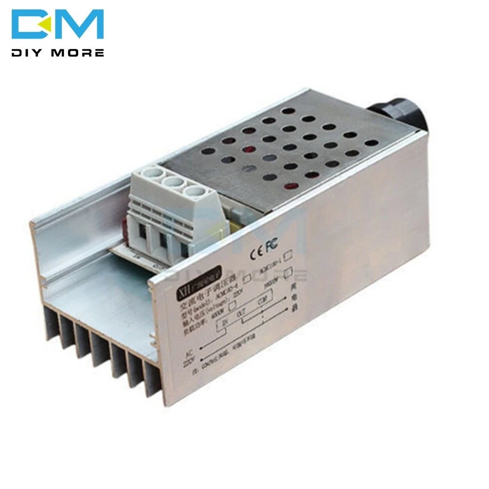 Высокомощный диммер AC 110V-220V 10V 10000W SCR электронная регулировка регулятора