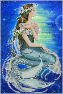 

25-MD-84（14CT） with draw fabric cross-stitch cloth with beaded metal thread cross-stitch kit styles cross stitch kit