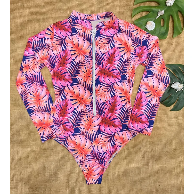 2021 новый сексуальный слитный купальник пуш-ап женский монокини с длинным рукавом