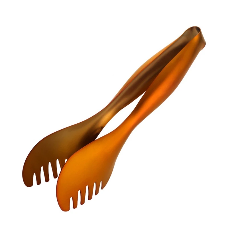 

Kitchen Stainless Steel Bread Clamp Salad Clip Anti Heat Pastry Steak Clamp W0YD