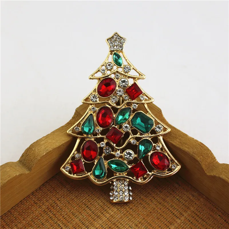 2021 Рождественский подарок на заказ новая брошь рождественскую елку