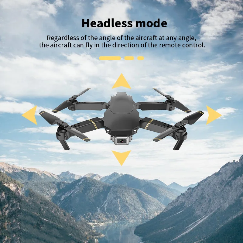 Радиоуправляемый Дрон с камерой HD 1080P FPV Wi-Fi удержание высоты беспилотник