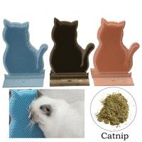 new door seam cat rubbing hair removal device anti itching massage brush cat rubbing brush toy with catnip pet supplies