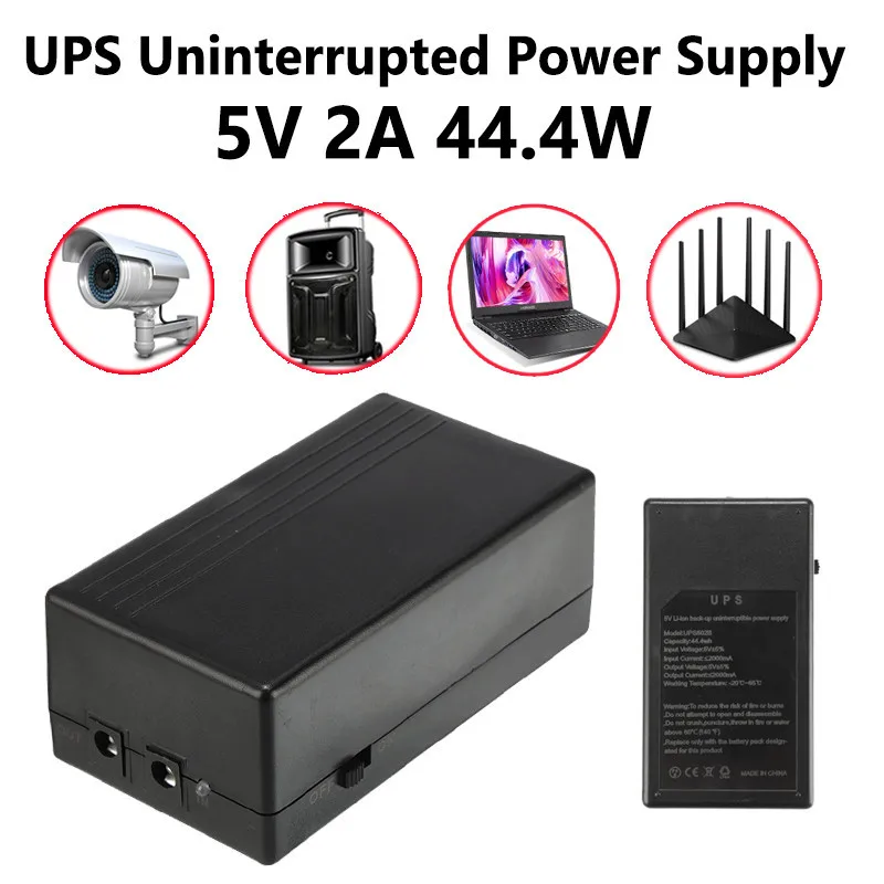 Резервный источник питания 44 4 Вт 5 В 2 А UPS 111x43 мм 60 x | Строительство и ремонт