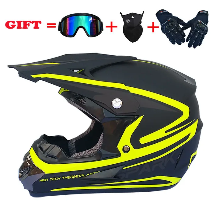 Мотошлем для езды по пересеченной местности am горный велосипед полный шлем на