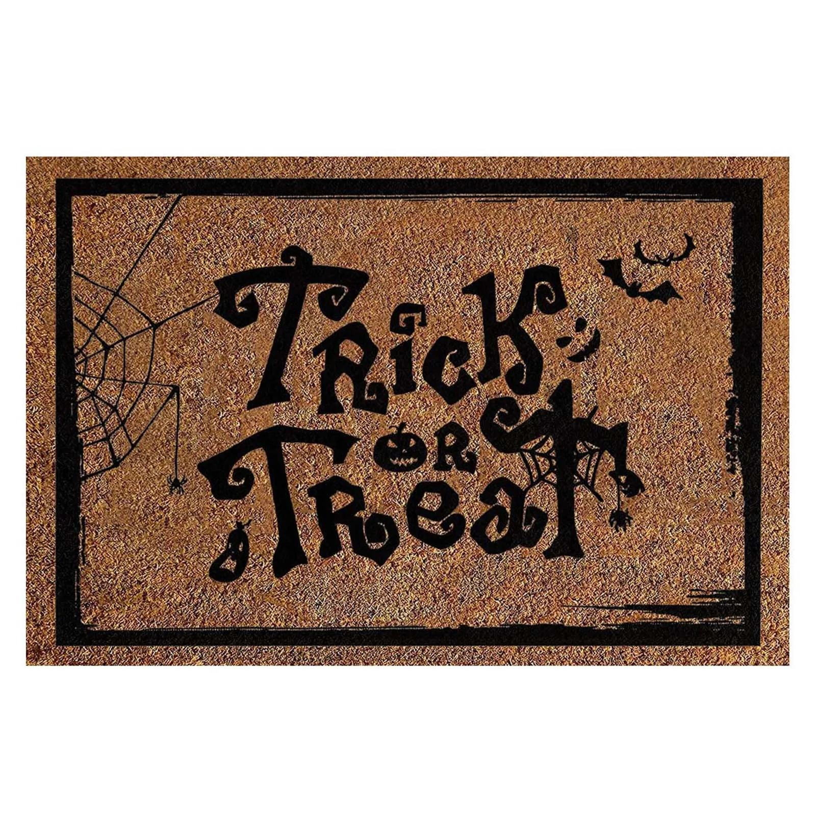 

4 Sizes Halloween Doormat Carpet Welcome Home Mat Non Slip Bottom Indoor Outdoor Carpet Large Carpets For Living Room Bedroom