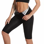 Усовершенствованные женские спортивные штаны для сауны, термо-леггинсы для контроля жирности тела, Утягивающие трусики для фитнеса, облегающие шорты для талии