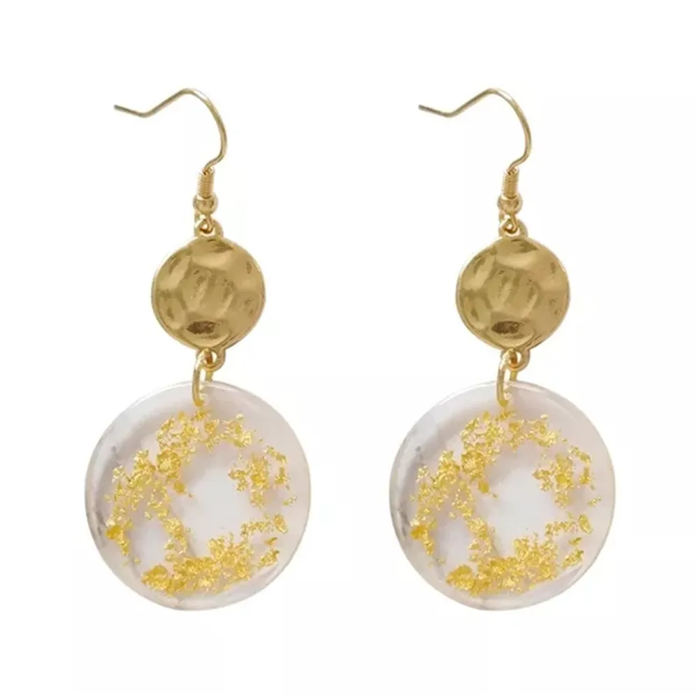 

Pierced Vntage Gold Circle Earrings Fashion Jewelry Wholesale