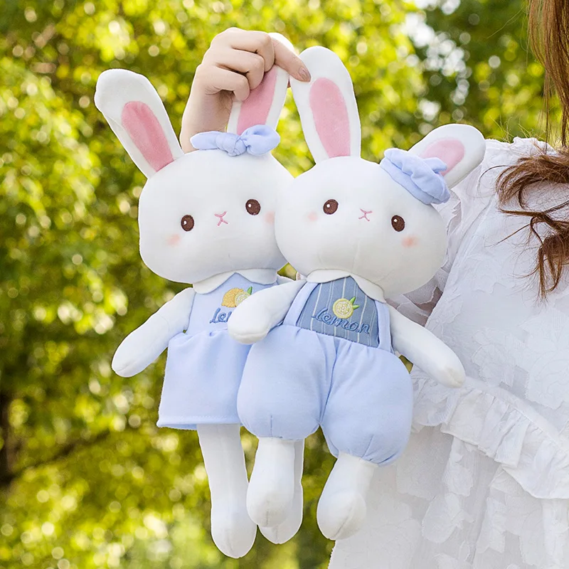 

Fashion New 40CM Lemon Sea Salt Rabbit Super Soft Animals Rabbit Dolls Girls Daughters Gifts Children Toys