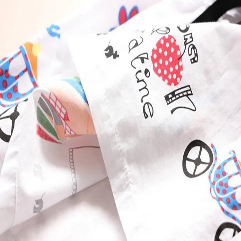 Детское летнее платье принцессы без рукавов с мультяшным принтом | Детская