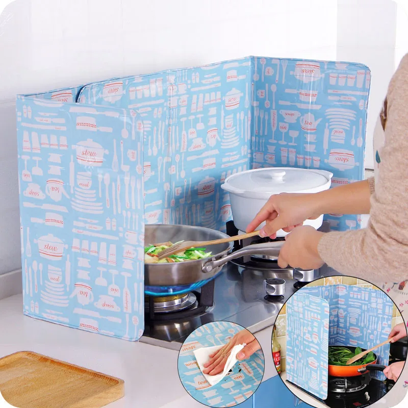 Складная алюминиевая заслонка для плиты|Наборы кухонных инструментов| |